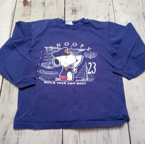 Peanuts Other - Vintage Long Sleeve Snoopy Tee